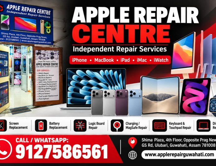 Apple Repair Centre in Ulubari Becomes a Trusted Address for Apple Device Servicing in Guwahati