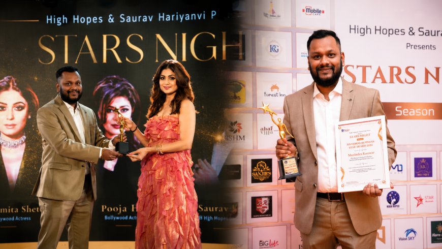 Munindra Konwar Honoured as Real Estate Entrepreneur of the Year at STARS Night Business Award – Season 6