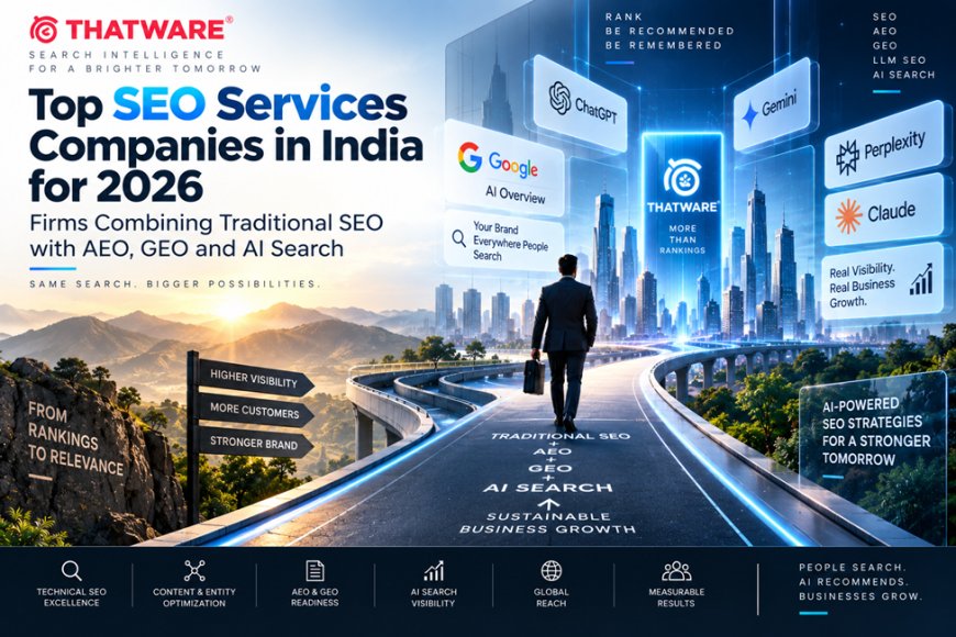 Top SEO Services Companies in India for 2026: Firms Combining Traditional SEO with AEO, GEO and AI Search