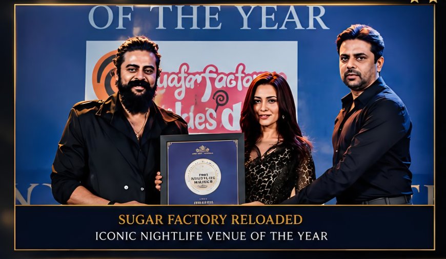 Sugar Factory Reloaded Wins “Iconic Nightlife Venue of the Year,” Celebrating Arun Raam Gowda’s Vision for Bengaluru’s Hospitality Scene