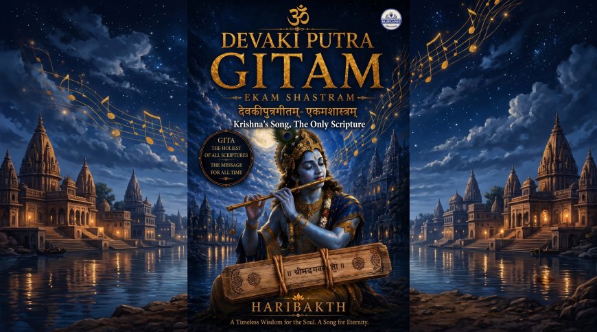 Ravindra Rao Presents Devaki Putra Gitam, Ekam Shastram, Offering a New Perspective on the Bhagavad Gita