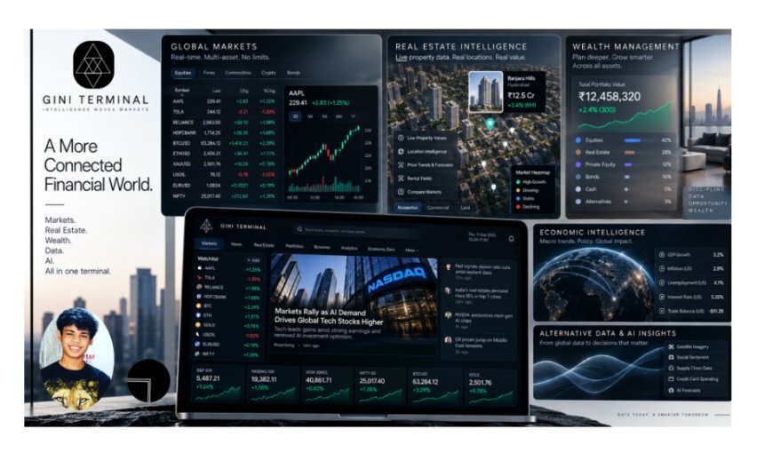 Building the Intelligence Layer for Modern Finance: How Arnav Yadav Is Building Gini Terminal Around a Connected View of Finance