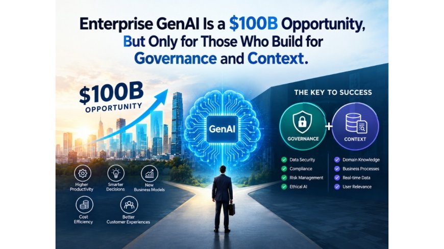 Enterprise GenAI Is a $100B Opportunity, But Only for Those Who Build for Governance and Context