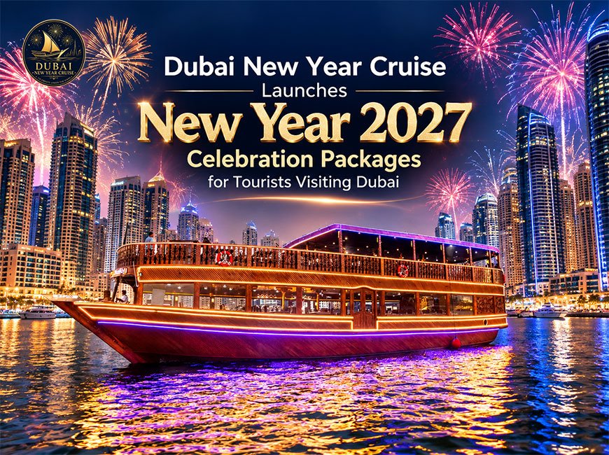 Dubai New Year Cruise Launches New Year 2027 Celebration Packages for Tourists Visiting Dubai