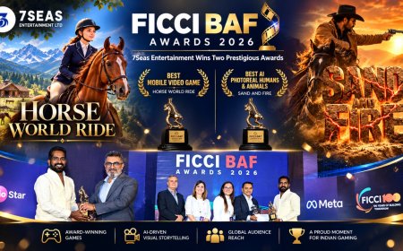 7Seas Entertainment Wins Two FICCI BAF Awards 2026 as ‘Horse World Ride’ Takes Best Mobile Video Game