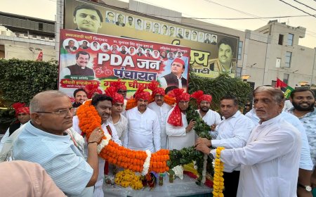 PDA Panchayat Held in Salarpur Under the Leadership of Subhash Bhati