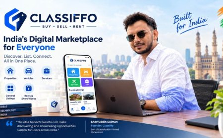 Sharfuddin Salman, Son of Lateefuddin Ahmed, Launches Classiffo Digital Marketplace