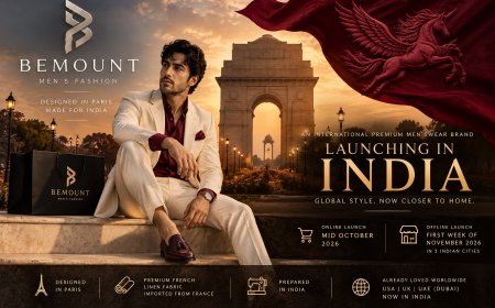Bemount Announces India Launch, Bringing Its International Premium Menswear Brand to Indian Consumers