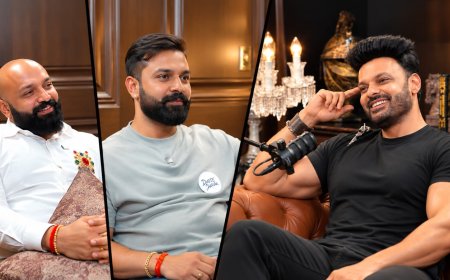 Business, banter and an unscripted energy: Saurabh Nigam hosts Paras Sareen and Sahil Juneja