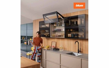 Redefining freedom in designing wall cabinets with Blum’s AVENTOS HF top