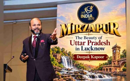 Beyond Screen Fiction: Educator & Author Deepak Kapoor Brings the Real Heritage of Mirzapur to Lucknow
