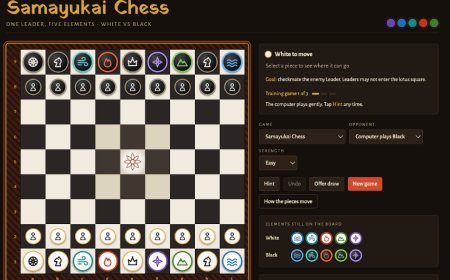 Samayukai Chess: A Game for the Restless Mind