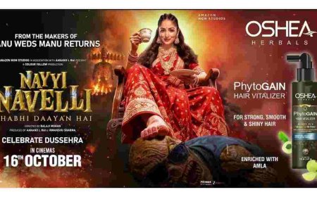 Oshea Herbals Partners with Navya Naveli for Pan-India Cinema Reach
