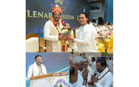 Acharya Luv Bhushan Graces Brahma Kumaris’ 90th Anniversary