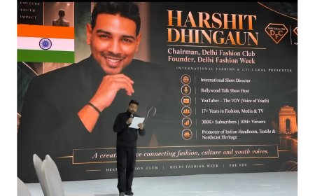 Harshit Dhingaun Takes Northeast India’s Fashion to Russia