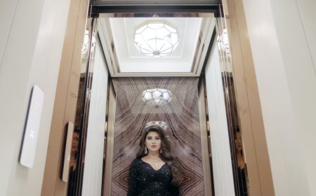Where the Lift Becomes Part of the Architecture: Hybon’s Bespoke Cabin for Urvashi Rautela