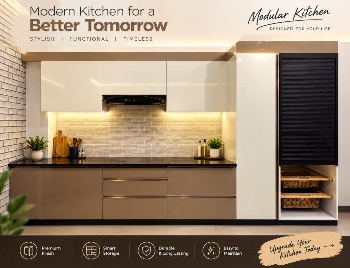 GajKesari Tattva Strengthens Its Construction and Real Estate Portfolio with Premium Modular Kitchen Solutions in Indore