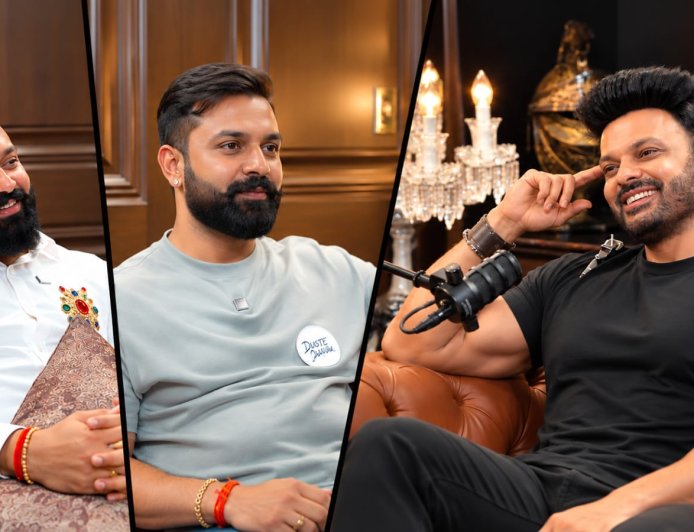 Business, banter and an unscripted energy: Saurabh Nigam hosts Paras Sareen and Sahil Juneja