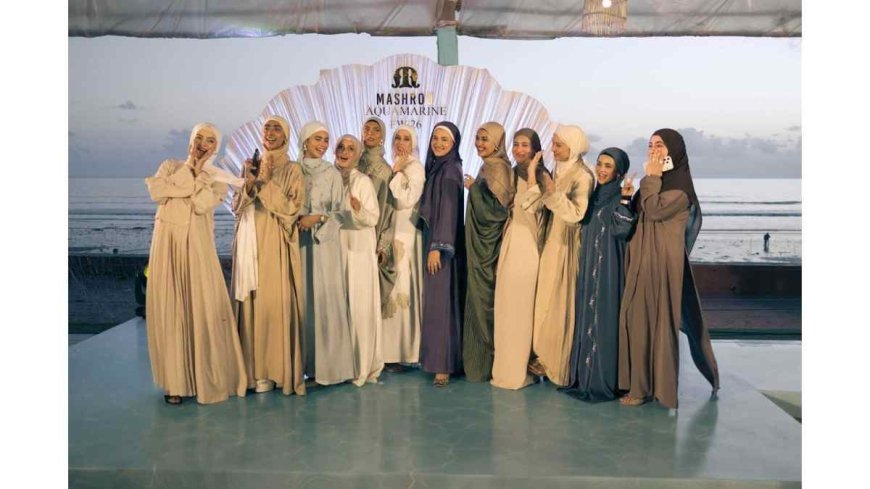 Gauahar Khan unveils Mashroo's Aquamarine FW'26 collection celebrating the modern woman's take on modest fashion