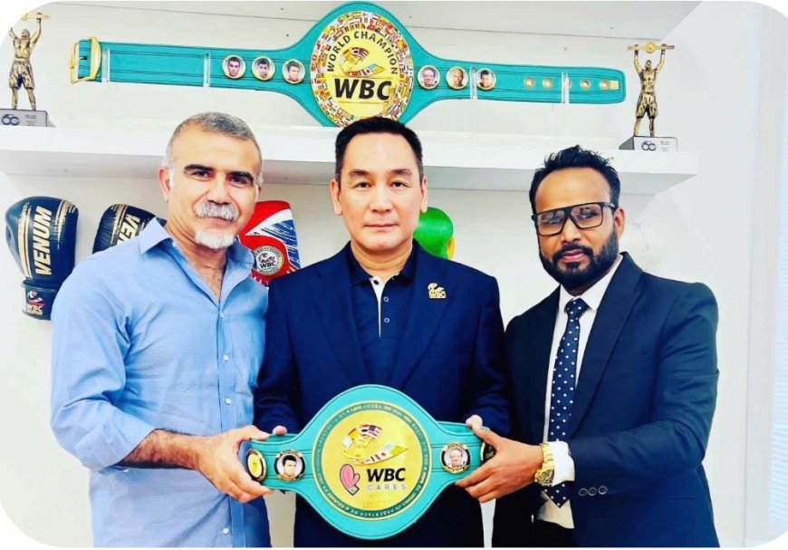 WBC Cares, Boxing and Community: Roshan Nathanial’s Recognition and Service