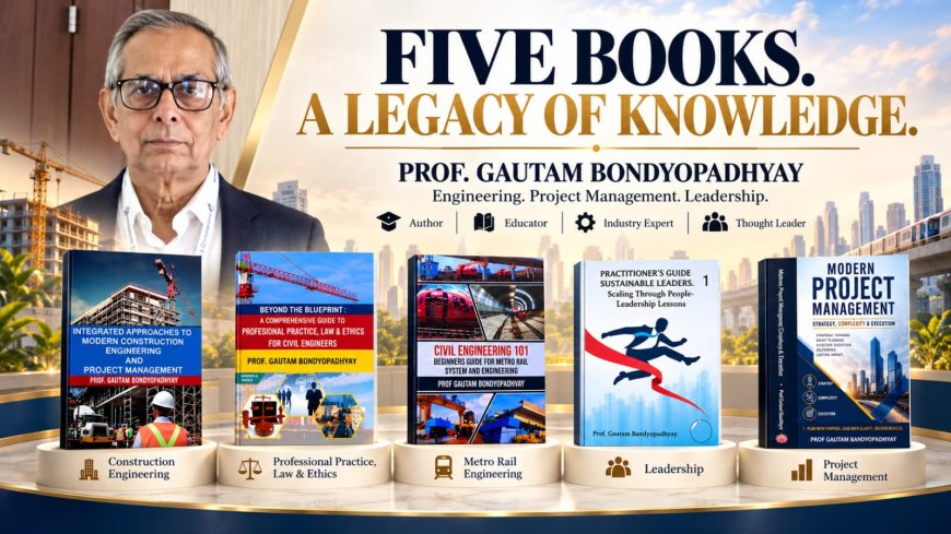 Prof. Gautam Bondyopadhyay: From Engineering Leadership to Authorship and Mentorship