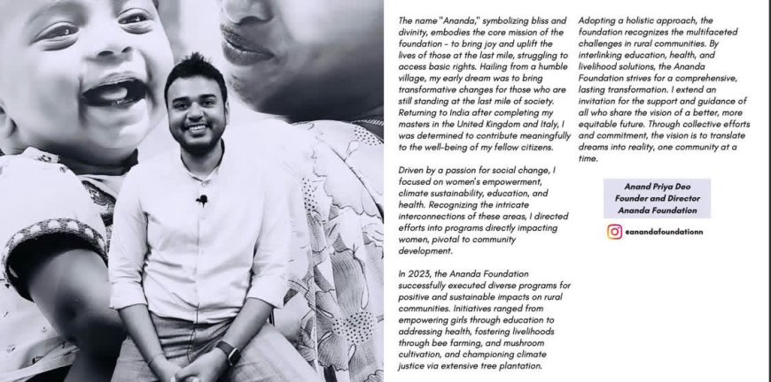 From UN Social Forum Panellist to Memoir Author, Anand Priya Deo Reflects on a Life of Change