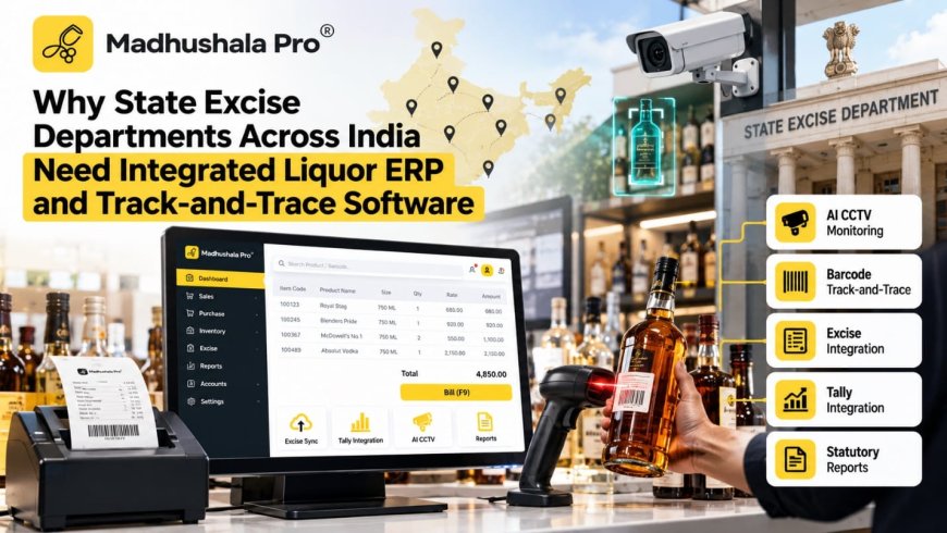 Liquor Excise Compliance Software in India: How Madhushala Pro AI Helps Improve Track-and-Trace Systems