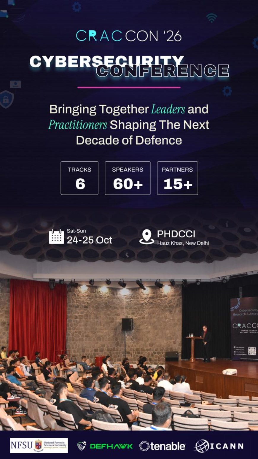 CRACCON ‘26 Brings India’s Cybersecurity Community to New Delhi for Two Days of Expert Talks, Live Cyber Warfare and Hands-On Hacking