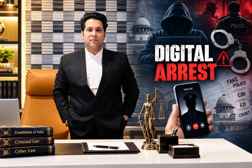 Advocate Nakul Manuja Raises Awareness on Digital Arrest Scams and Ways to Protect Your Rights