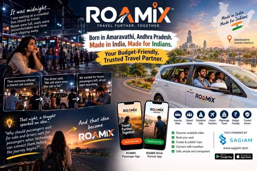 A Midnight Wait That Inspired ROAMIX: The Story Behind an Andhra Pradesh Mobility Startup