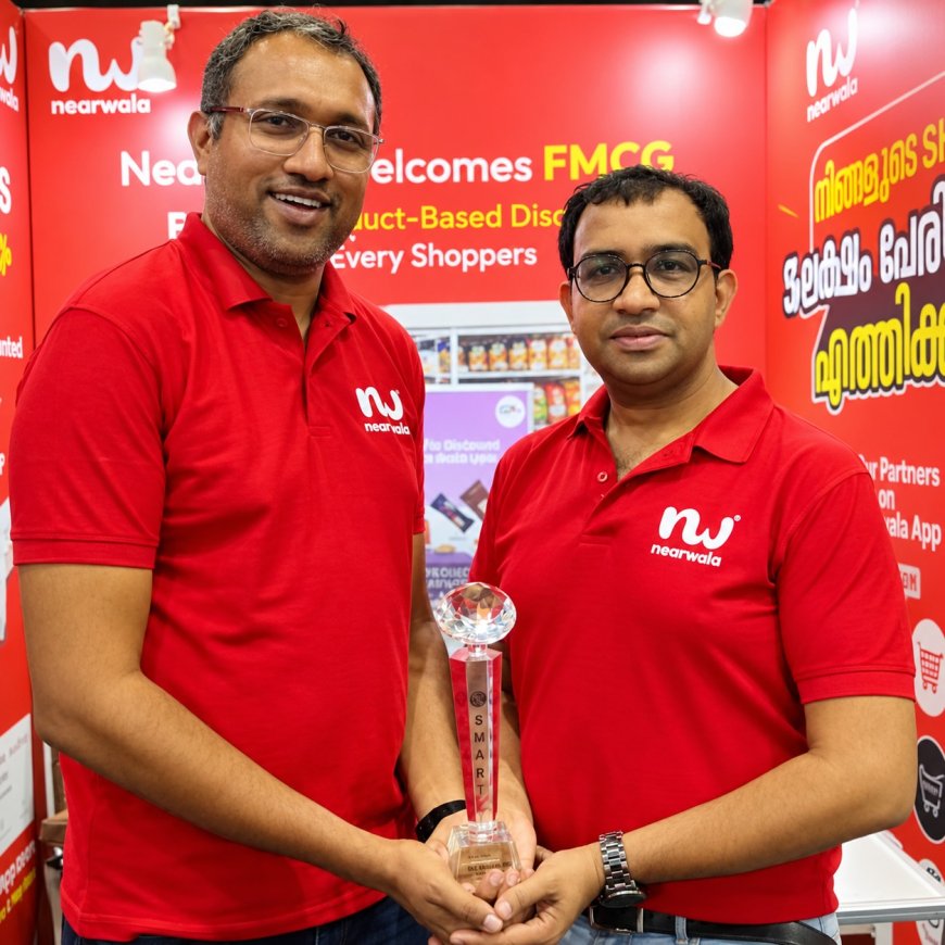 NearPay Innovations Reaches ₹100 Crore Valuation as Founders Rahul KC and Rajiv Surendran Advance Their Hyperlocal Commerce Vision