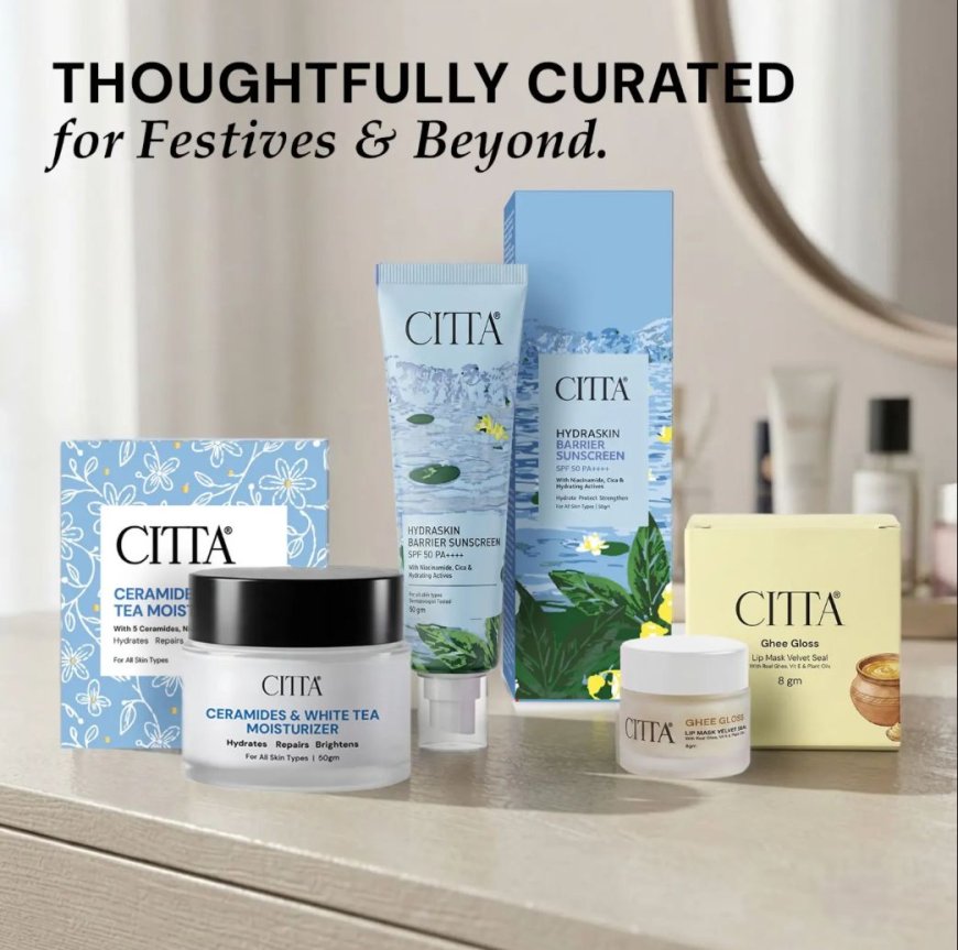 CITTA Launches "The Secret to Your Festive Glow" Combo: Three Skin-Prep Essentials for a Flawless Festive Makeup Look
