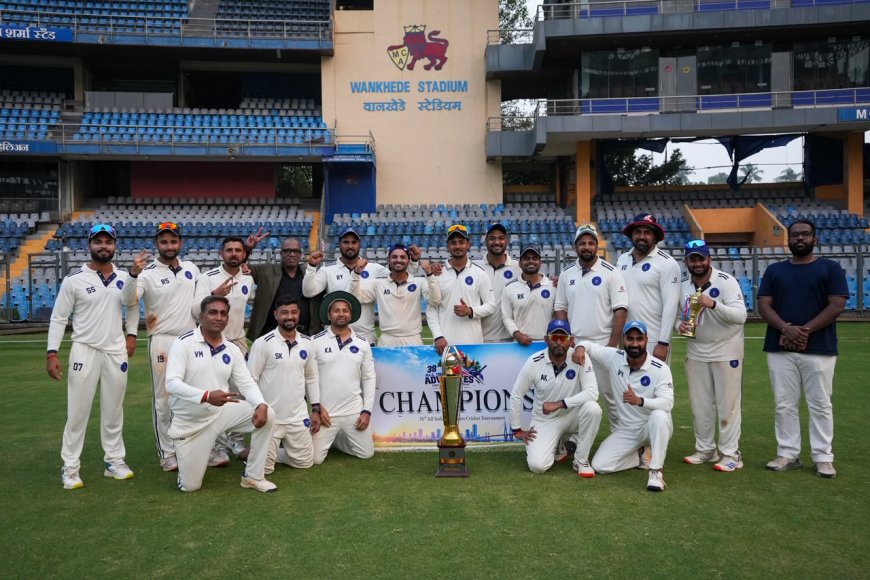 Supreme Court Advocates Crowned Champions of 38th All India Advocates Cricket Tournament in Mumbai