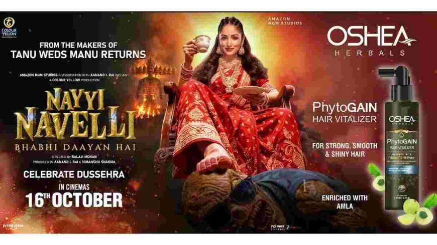 Oshea Herbals Partners with Navya Naveli for Pan-India Cinema Reach