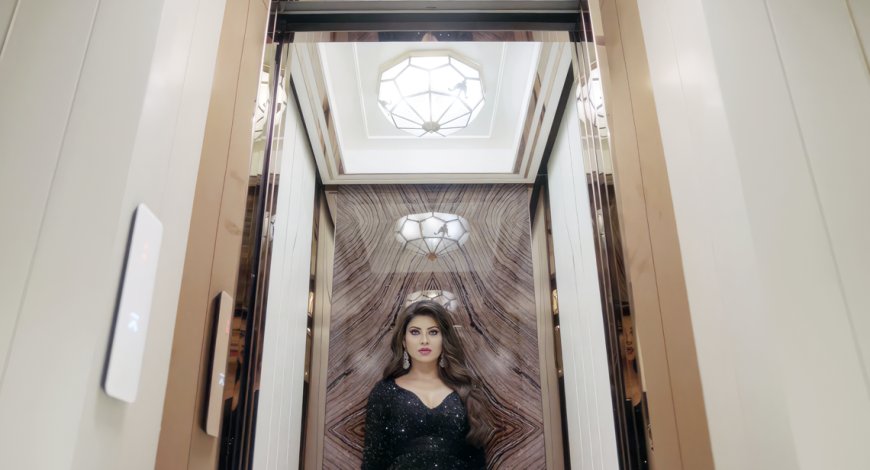 Where the Lift Becomes Part of the Architecture: Hybon’s Bespoke Cabin for Urvashi Rautela