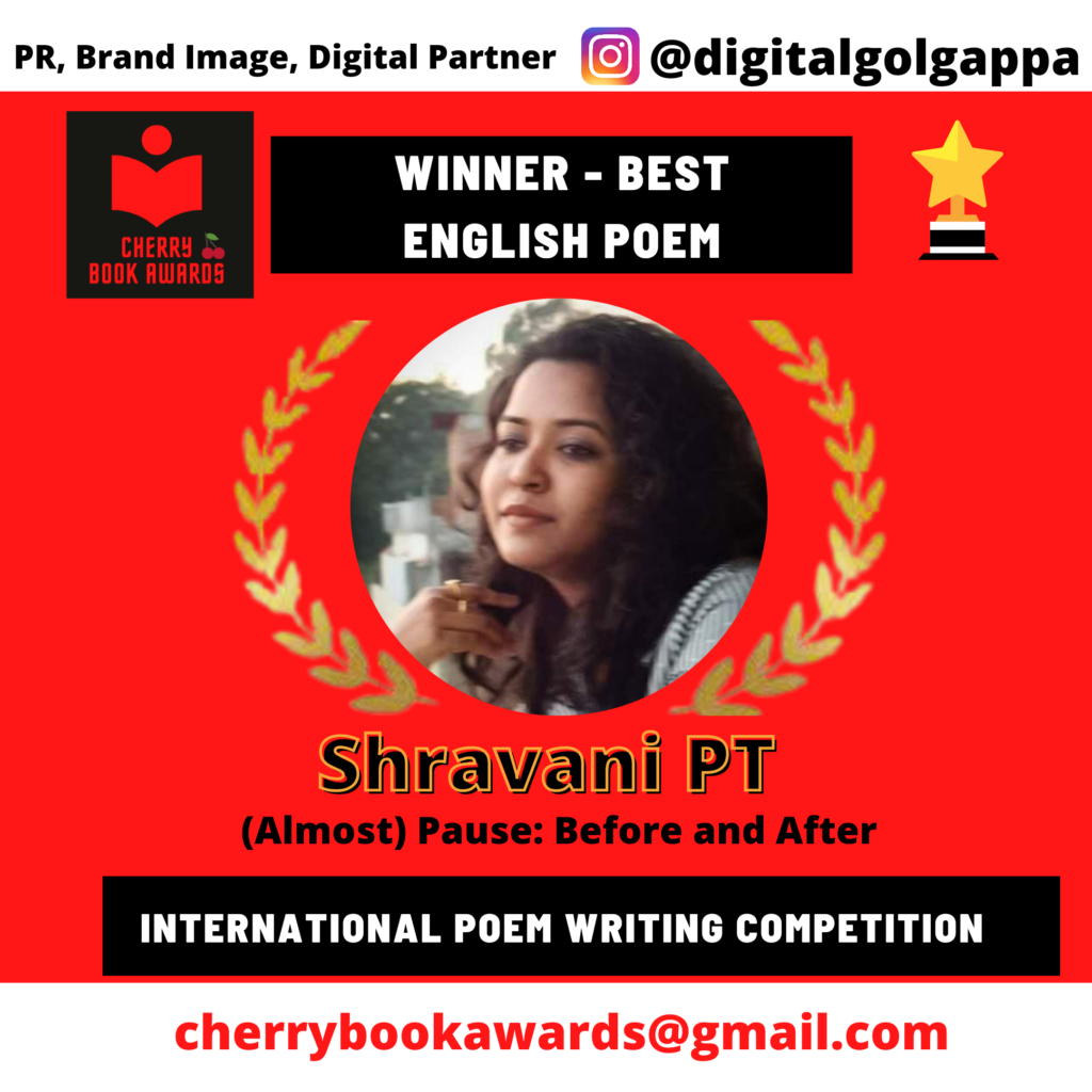 Shravani PT and Pooja Pandey win The International Poem Writing Competition by Cherry Book Awards