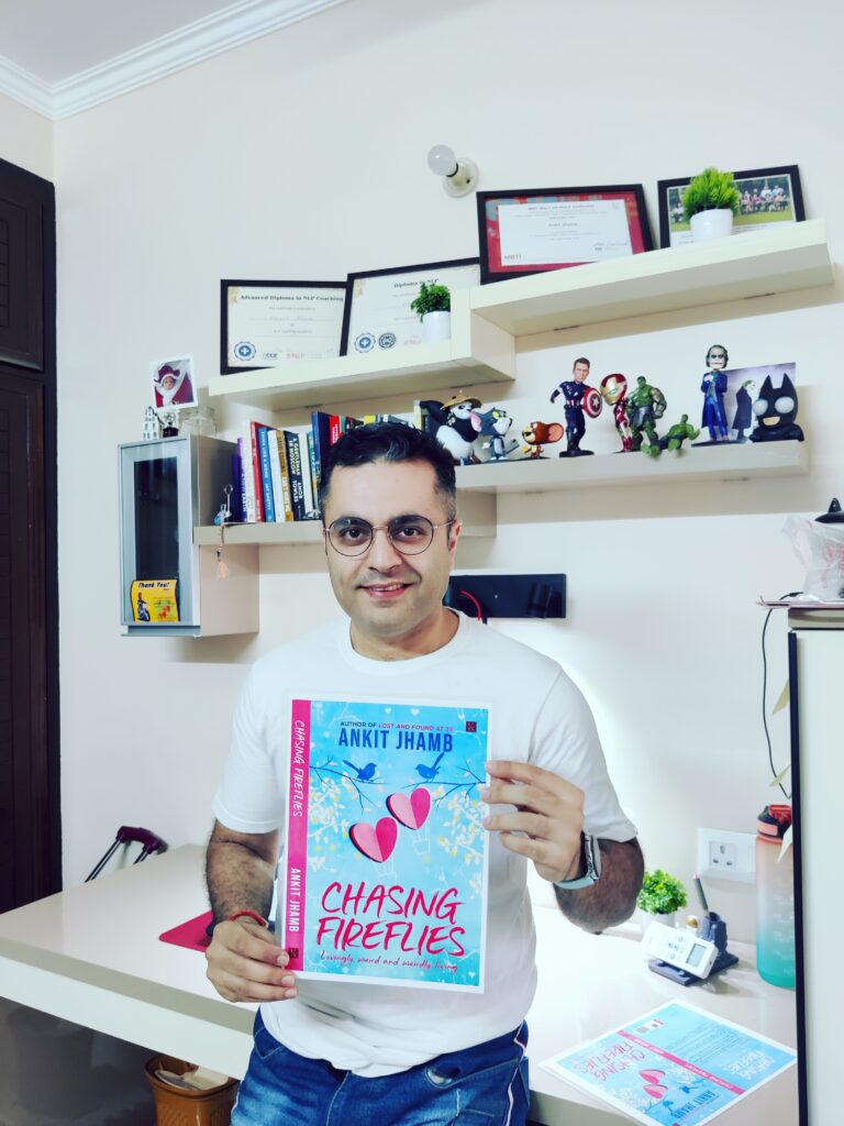 Chasing Fireflies by Ankit Jhamb will make you fall in love with it's characters